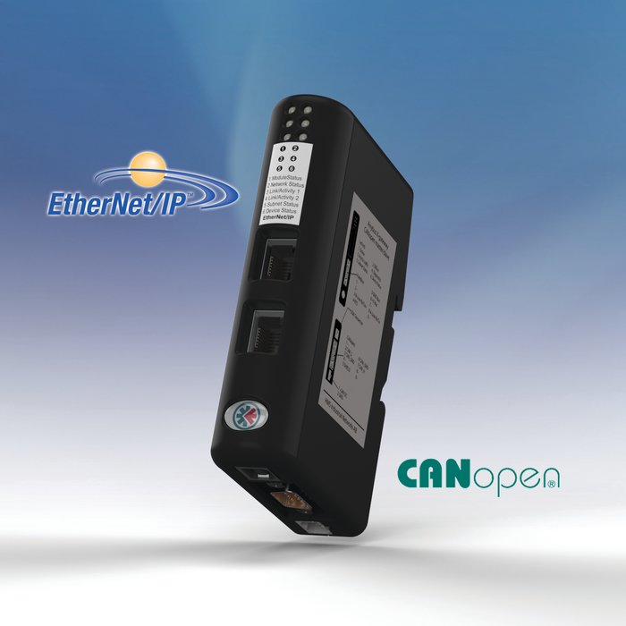 Запараллеливание сетей EtherNet/IP и CANopen с помощью нового устройства Anybus® X-gateway™ CANopen